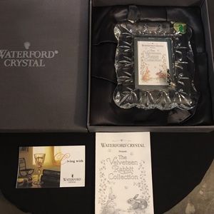 Waterford Crystal Velveteen Rabbit frame
